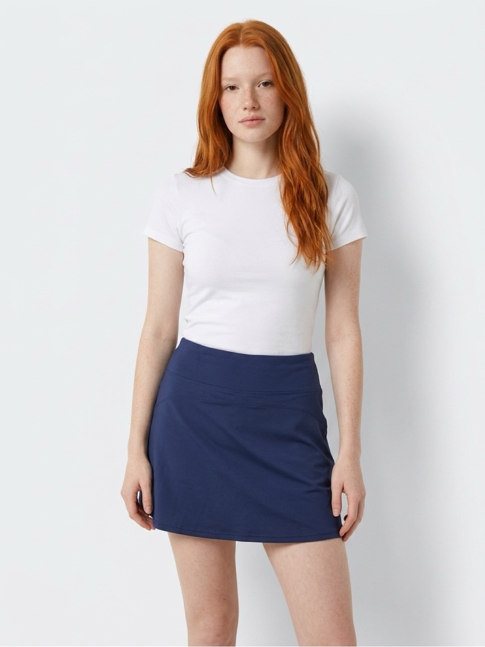 Classic Navy Mini Shcort - Sleek Everyday Style